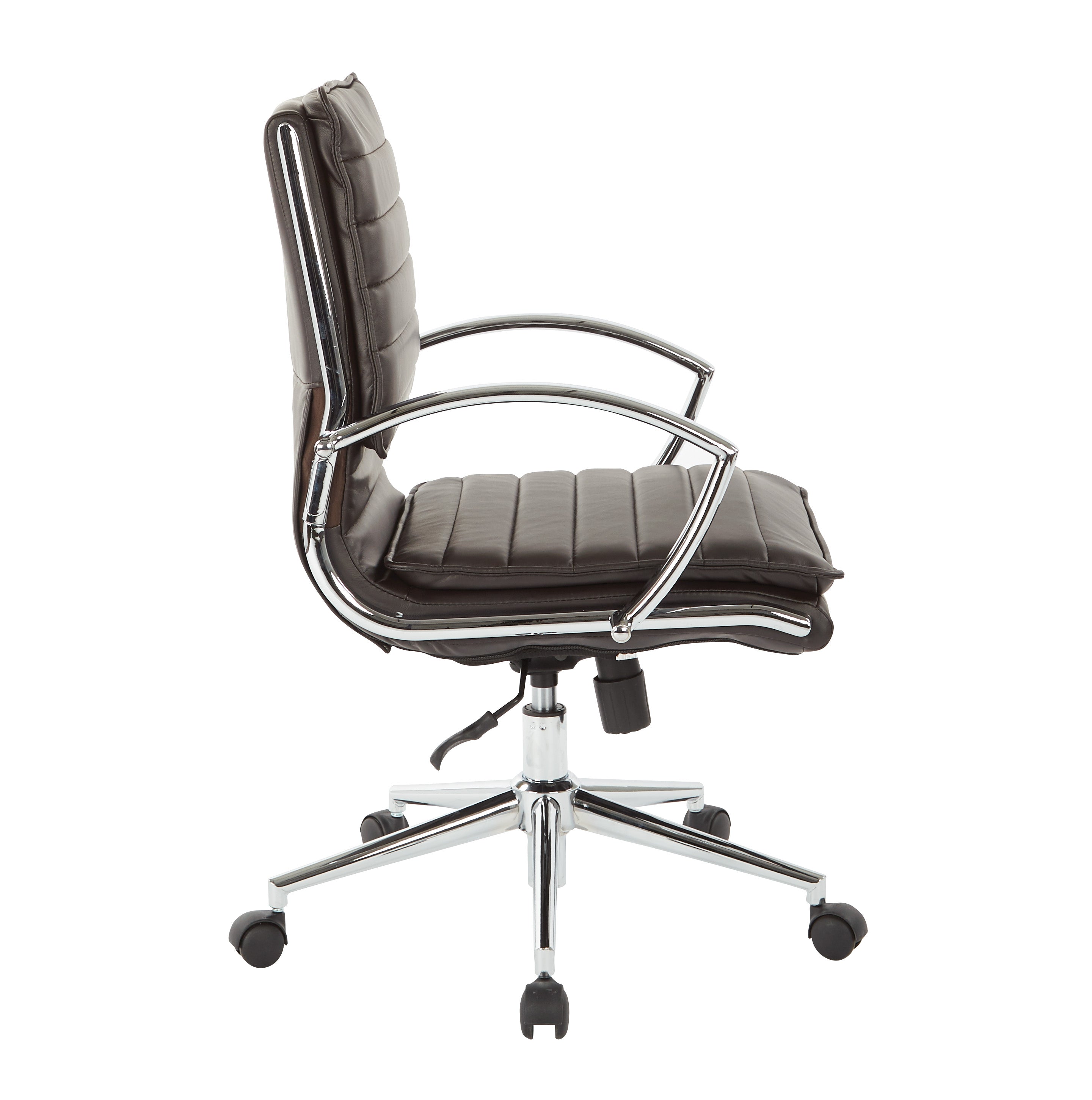 Mid Back Manager's Faux Lthr Chair